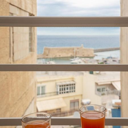 Penthouse Apartment In Downtown With Seaview Heraclión Exterior foto