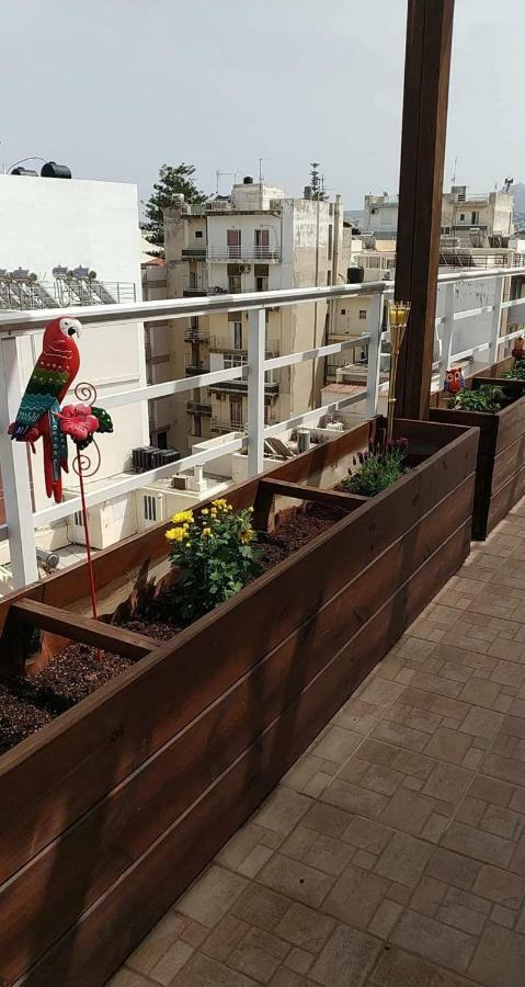 Penthouse Apartment In Downtown With Seaview Heraclión Exterior foto