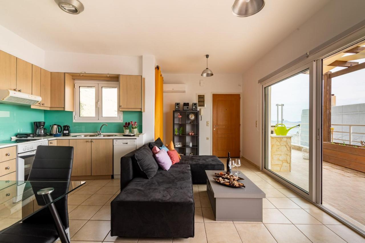 Penthouse Apartment In Downtown With Seaview Heraclión Exterior foto