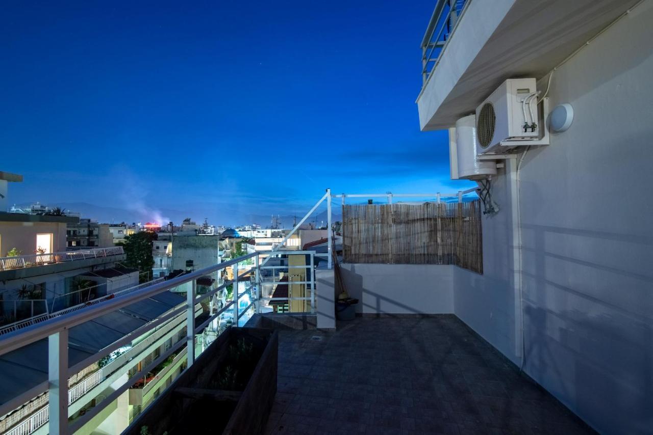 Penthouse Apartment In Downtown With Seaview Heraclión Exterior foto